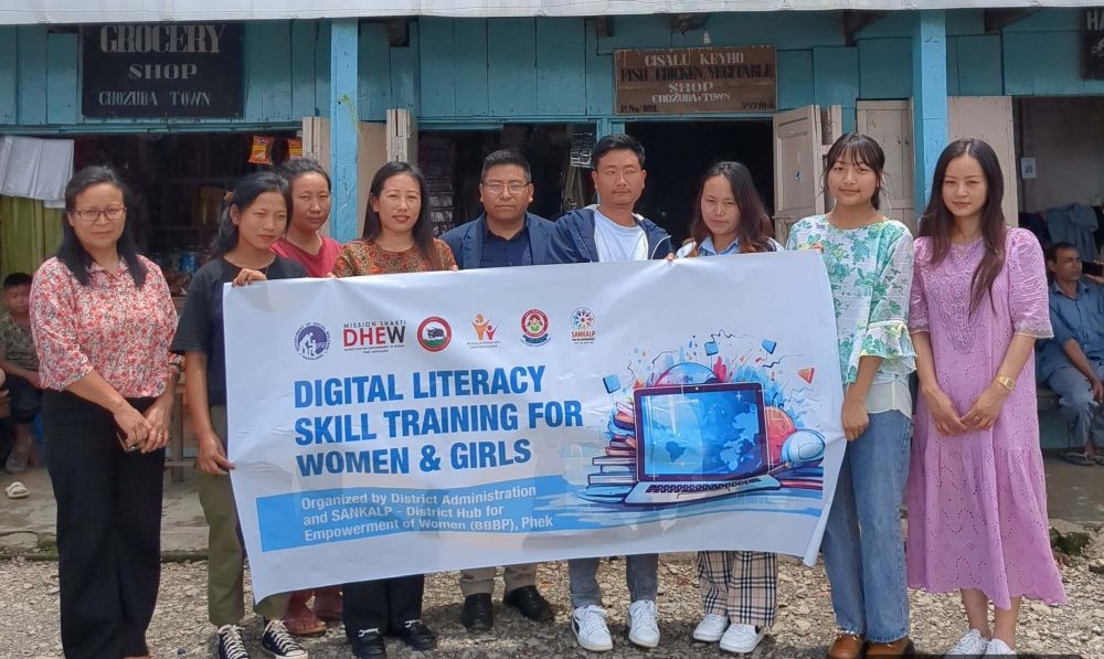 Dignitaries and participants others during the inaugural of the digital literacy skill training for women and girls on June 24.
